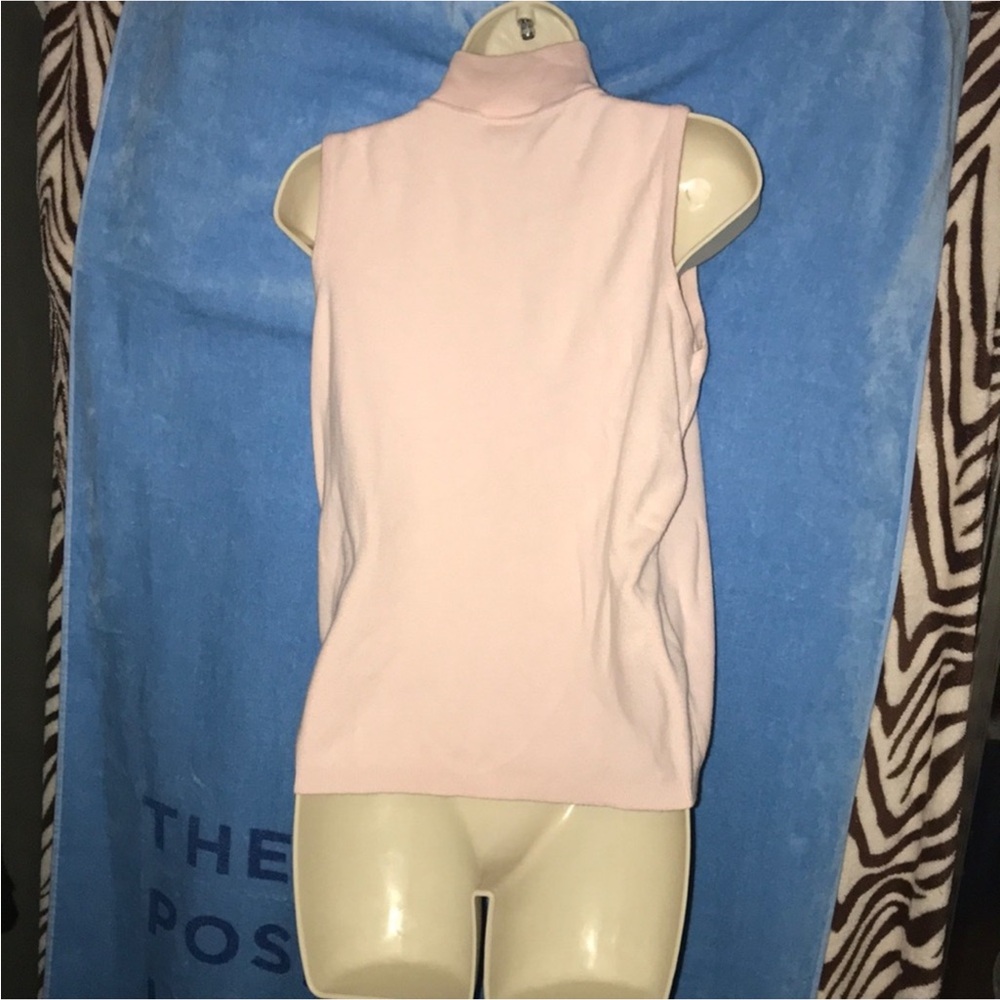 Avalin small pink turtleneck sweater top - Picture 2 of 3